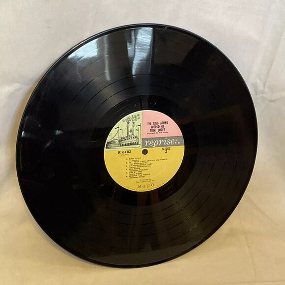 Trini Lopez The Sing-Along World Of Trini Lopez (Vinyl, 1965) Reprise R 6183 VG - Picture 7 of 8